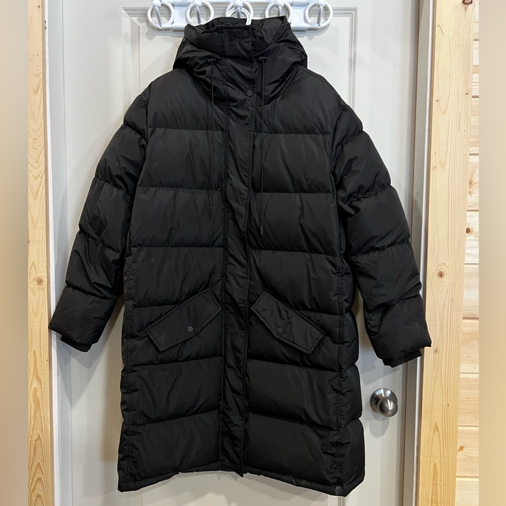 Black Down Puffer Parka